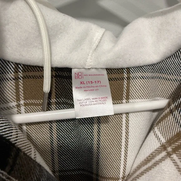 Womens flannel shacket size XL - Picture 2 of 4
